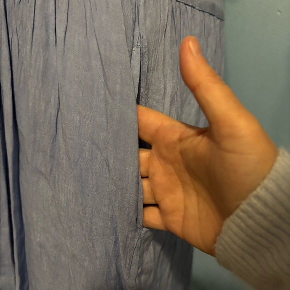 raya sun, Beaded, Linen Blend, BoHo Dress - Picture 5 of 8